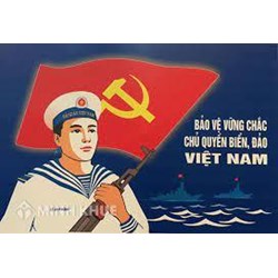 Viết lời cảm ơn các chú bộ đội hải quân đang làm nhiệm vụ bảo vệ biển đảo của Tổ quốc
