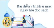 Bài phát biểu khai mạc ngày hội đọc sách hay, ý nghĩa nhất