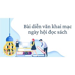 Bài phát biểu khai mạc ngày hội đọc sách hay, ý nghĩa nhất