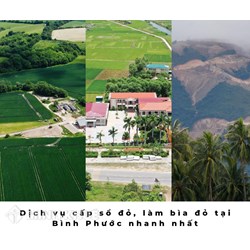 Dịch vụ cấp sổ đỏ, làm bìa đỏ tại Bình Phước nhanh nhất