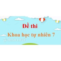 Đề kiểm tra học kì 2 Khoa học tự nhiên lớp 7 sách Chân trời sáng tạo có đáp án