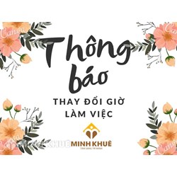 Mẫu thông báo thay đổi giờ làm việc mới nhất và cách viết