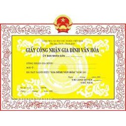 Biên bản họp đề nghị công nhận Gia đình văn hóa mới nhất
