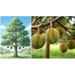 Tả cây sầu riêng chọn lọc hay nhất Tập làm văn lớp 4