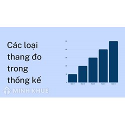 Các loại thang đo trong thống kê là gì? Ví dụ các loại thang đo