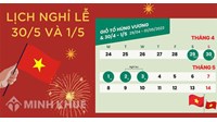 Tổng hợp các mẫu thông báo nghỉ lễ giỗ Tổ Hùng Vương, 30/4 và 1/5 mới nhất
