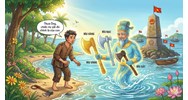 Kể lại câu chuyện Ba lưỡi rìu chọn lọc hay nhất