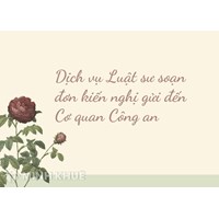 Dịch vụ Luật sư soạn đơn kiến nghị gửi đến Cơ quan Công an