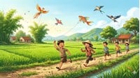 Thuyết minh về trò chơi thả diều chọn lọc hay nhất