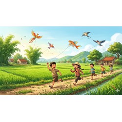 Thuyết minh về trò chơi thả diều chọn lọc hay nhất