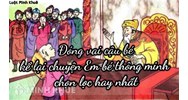 Đóng vai cậu bé kể lại truyện Em bé thông minh chọn lọc hay nhất