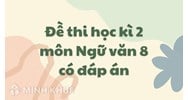 Đề thi học kì 2 môn Ngữ văn lớp 8 có đáp án chi tiết