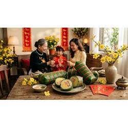 Thuyết minh về chiếc bánh Tét ngày Tết chọn lọc hay nhất