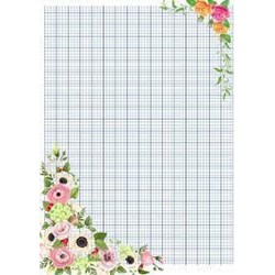 Mẫu giấy hoa thi viết chữ đẹp file word 4 ô ly, 5 ô ly