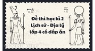 Đề thi học kì 2 Lịch sử - Địa lý lớp 4 có đáp án chi tiết