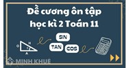 Đề cương ôn tập học kì 2 môn Toán lớp 11 chọn lọc mới nhất