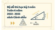 Đề thi học kì 2 môn Toán lớp 6 sách Cánh diều có đáp án