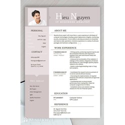 Mẫu CV xin việc kế toán cho người đã có kinh nghiệm hay nhất