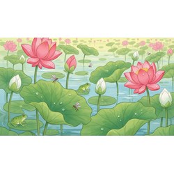 Bài văn tả hoa sen kèm dàn ý hay nhất Tập làm văn lớp 4, 5