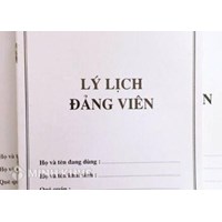 Mẫu Công văn đề nghị thẩm tra lý lịch của người xin vào Đảng