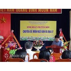Mẫu biên bản sinh hoạt chuyên môn, chuyên đề mới nhất