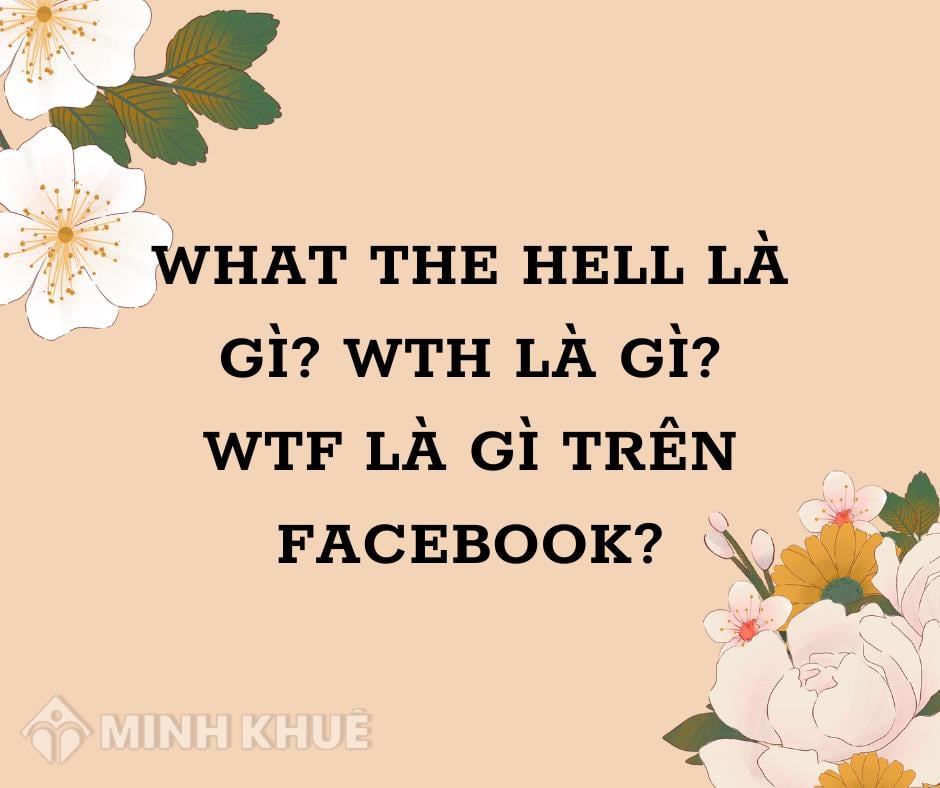 Nghĩa của từ WTF trong tiếng Anh là gì?
