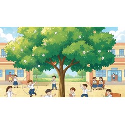 Tả một loài cây trong sân trường em hay nhất Tập làm văn lớp 5