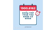 Mẫu chứng từ khấu trừ thuế thu nhập cá nhân (TNCN) mới nhất