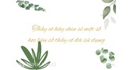Thầy cô hãy chia sẻ một số học liệu số thầy cô đã sử dụng?