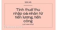 Cách tính thuế thu nhập cá nhân từ tiền lương, tiền công