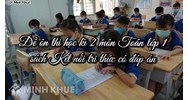 Đề ôn thi học kì 2 môn Toán lớp 1 sách Kết nối tri thức có đáp án