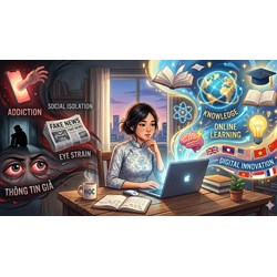 Nghị luận về lợi ích và tác hại của Internet siêu hay