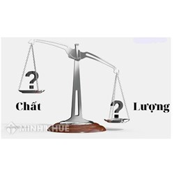 Ví dụ về chất và lượng trong triết học?