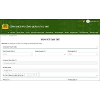 Cách đăng ký tạm trú online cho người thuê nhà ở trọ nhanh nhất?