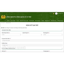 Cách đăng ký tạm trú online cho người thuê nhà ở trọ nhanh nhất?