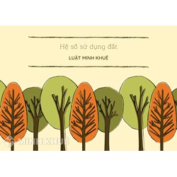 Hệ số sử dụng đất là gì? Cách tính hệ số sử dụng đất chuẩn nhất