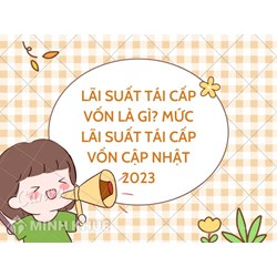 Lãi suất tái cấp vốn là gì? Mức lãi suất tái cấp vốn mới nhất