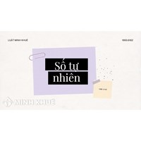 Số tự nhiên là gì? Gồm những số nào? Số tự nhiên là N hay N*