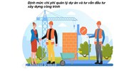 Định mức chi phí quản lý dự án đầu tư xây dựng mới nhất