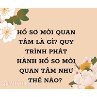 Hồ sơ mời quan tâm là gì? Quy trình phát hành hồ sơ mời quan tâm mới nhất