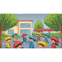 Đoạn văn tả cơn mưa ngắn gọn hay nhất Tập làm văn lớp 5