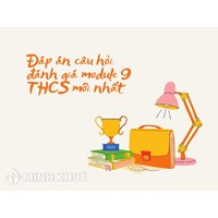 Đáp án câu hỏi đánh giá module 9 THCS mới nhất