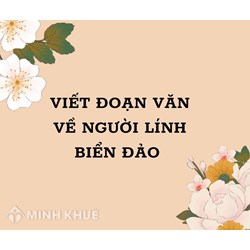 Viết đoạn văn về người lính biển đảo chọn lọc hay nhất
