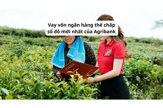 Vay vốn ngân hàng thế chấp sổ đỏ mới nhất của Agribank