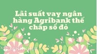 Lãi suất vay ngân hàng Agribank thế chấp sổ đỏ là bao nhiêu?