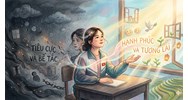 Viết bài văn nghị luận thuyết phục người khác từ bỏ thói quen suy nghĩ tiêu cực