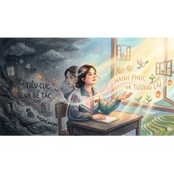 Viết bài văn nghị luận thuyết phục người khác từ bỏ thói quen suy nghĩ tiêu cực