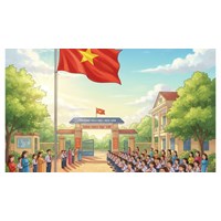 Đoạn văn tả quang cảnh buổi lễ chào cờ chọn lọc hay nhất