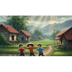 Tả cơn mưa rào mùa hạ chọn lọc hay nhất Tập làm văn lớp 5