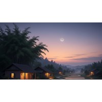Đoạn văn tả buổi chiều tối hoặc đêm yên tĩnh siêu hay